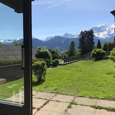 La Marmotte: Vue Mont Blanc, Terrasse, Parking *