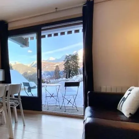 Apartment La Marmotte: Vue Mont Blanc, Terrasse, Parking Combloux