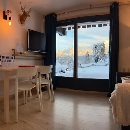 La Marmotte: Vue Mont Blanc, Terrasse, Parking * Combloux
